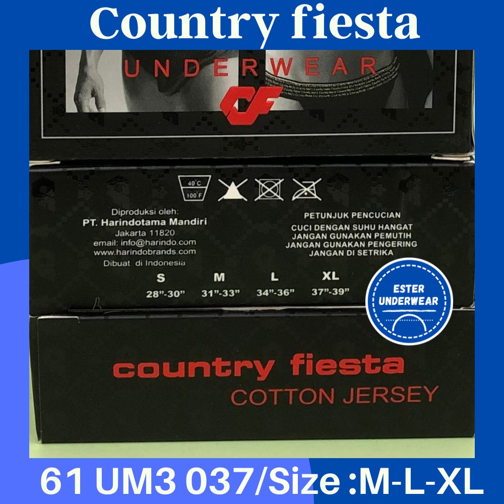 Celana Dalam COUNTRY FIESTA CF 037 ISI-3 Pcs