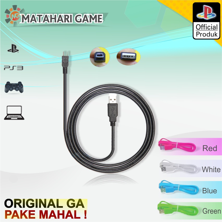 Kabel Cas/Charger Stik Stick USB PS3 Sony / PS3 / PSP / PC