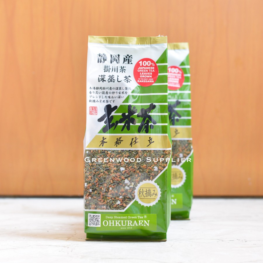Ohkuraen Autumn Harvest Genmaicha - 200G [JAPAN ORIGINAL TEA]