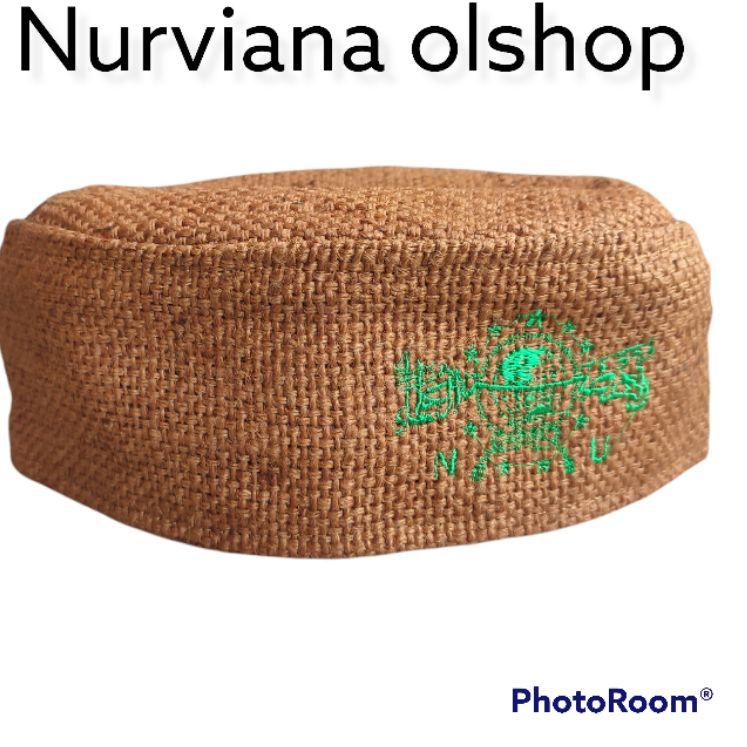 peci karung goni/peci goni/peci goni NU/peci goni coklat/peci goni coklat matang "GUF.25Au22o"