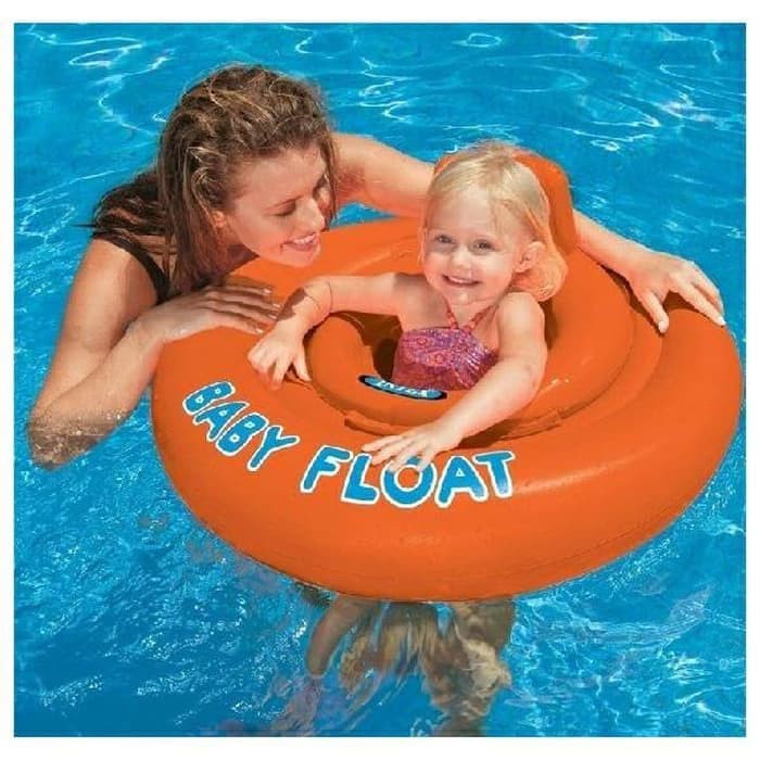 Pelampung Renang baby / Intex Baby Float Orange / Pelampung Bayi