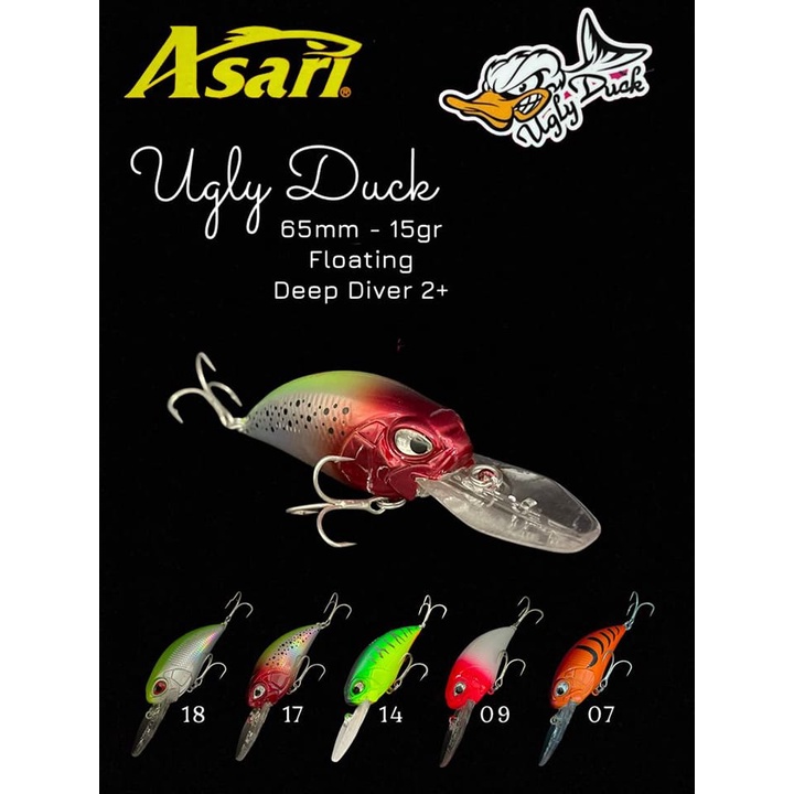 Lure ASARI UGLY DUCK 2+ 65XD