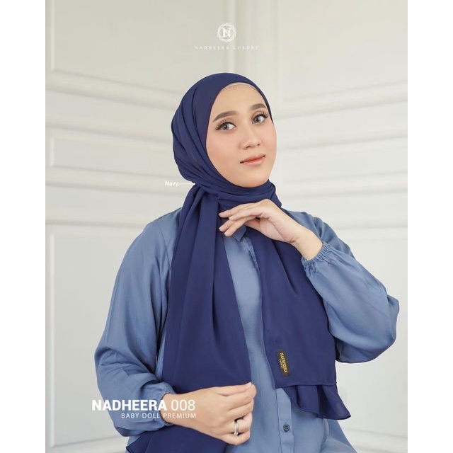 TERBARU✓HIJAB PASHMINA✓N008 NADHEERA LUXURY✓ORIGINAL✓