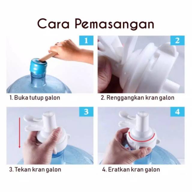 Keran / Kran Tutup Galon / Rak Galon Aqua / Keran Saja / Kran Galon