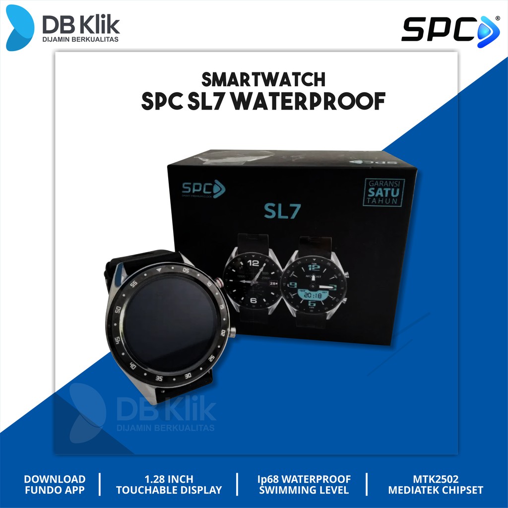 Smartwatch SPC SL7 Waterpoof, Suport android IOS Resmi