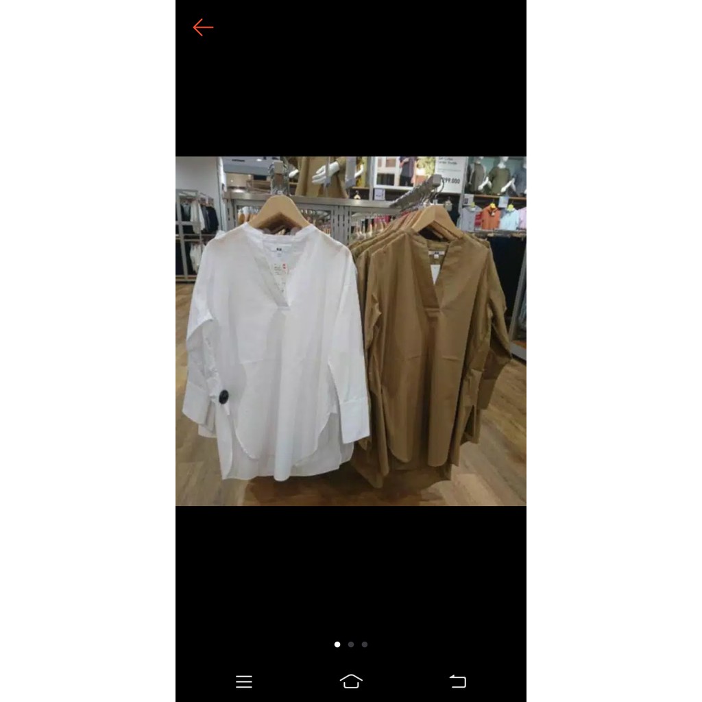 Blouse UNIQLO wanita original