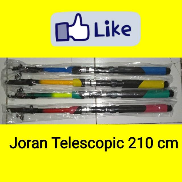 Joran Pancing Telescopic 210 cm kategori alat pancing