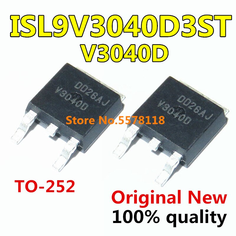 (Ready Stock) 10PCS V3040D ISL9V3040D ISL9V3040D3ST TO-252 Chipset