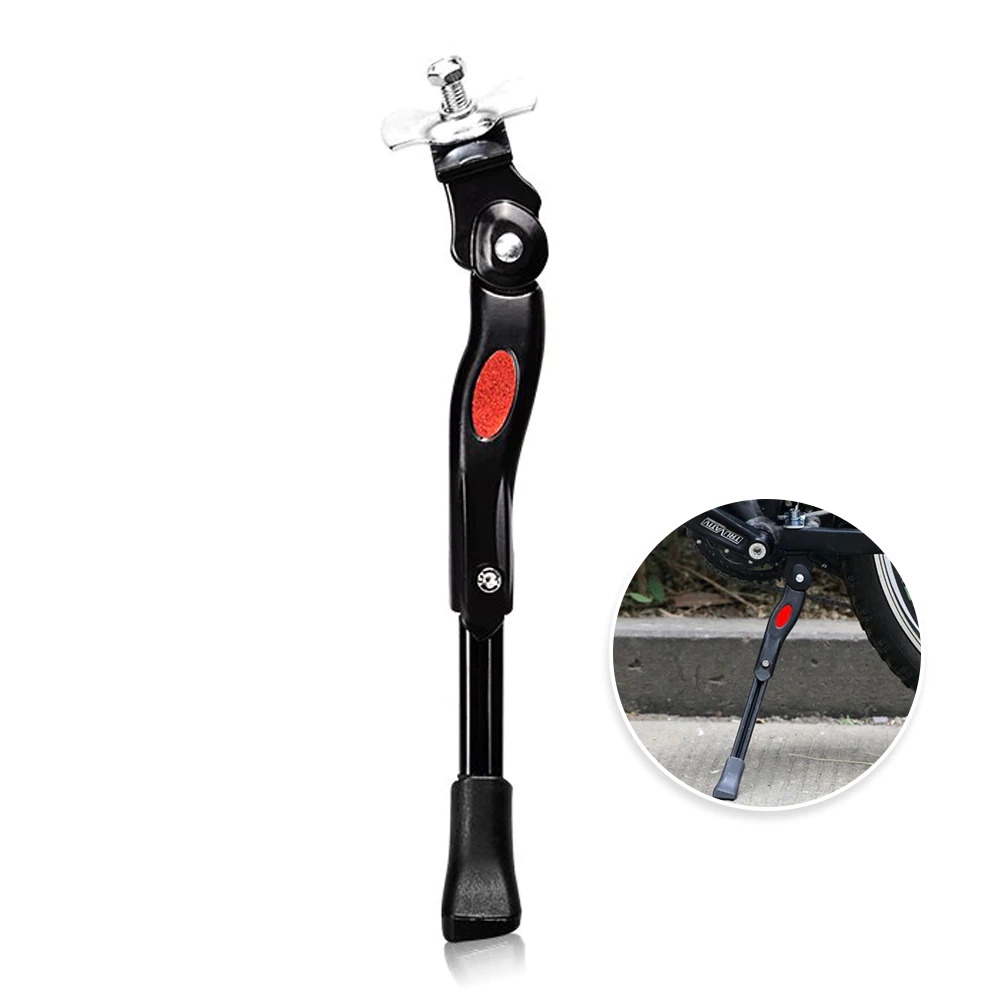 Standar Parkir Samping Sepeda Bicycle Side Kickstand 31-37cm - H13 - Black