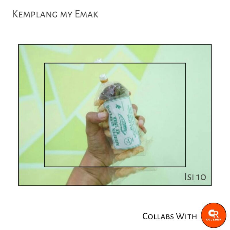 

Kemplang panggang "my emak