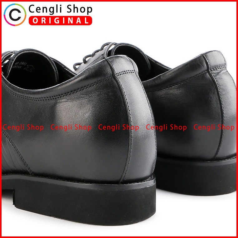 SEPATU PLAYBOY ORIGINAL PANTOFEL KULIT FORMAL PRIA TERBARU HITAM PL06