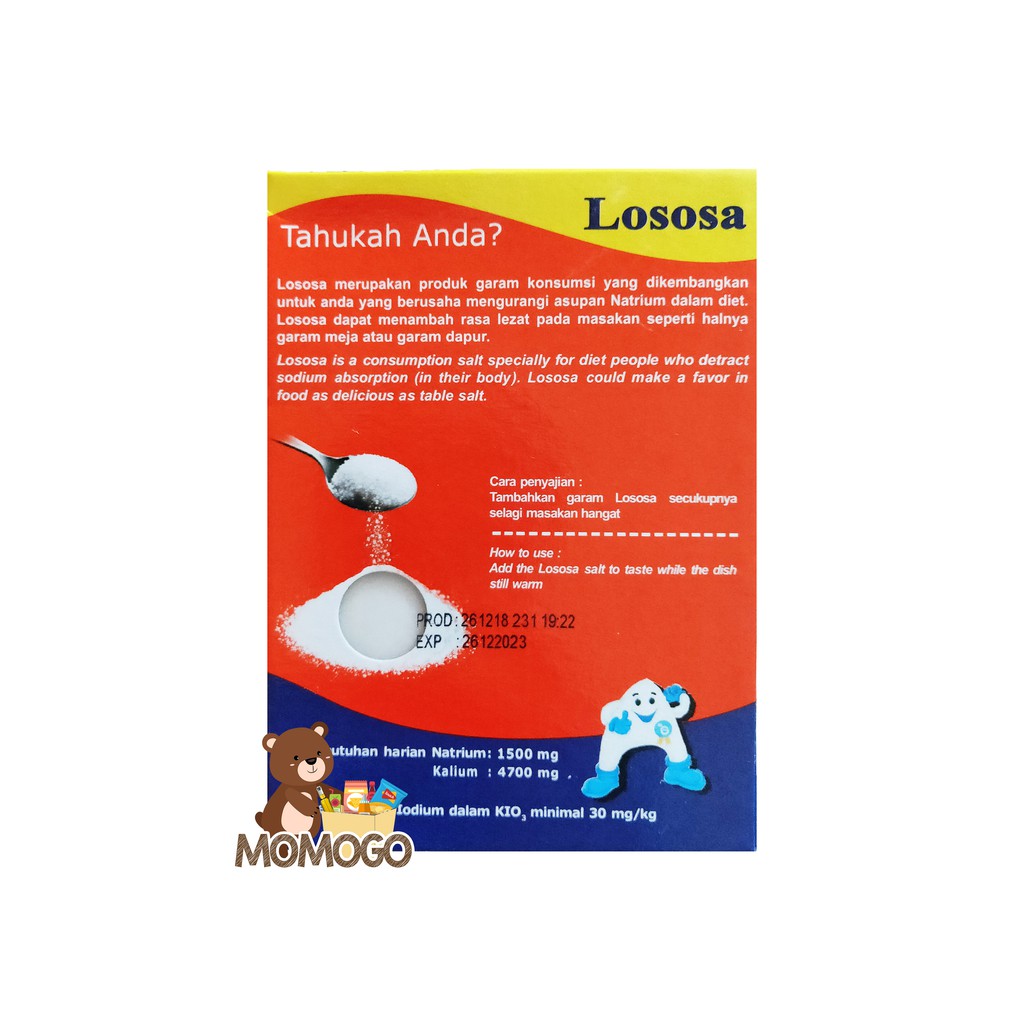 

LOSOSA GARAM SEHAT/DIET 500gr