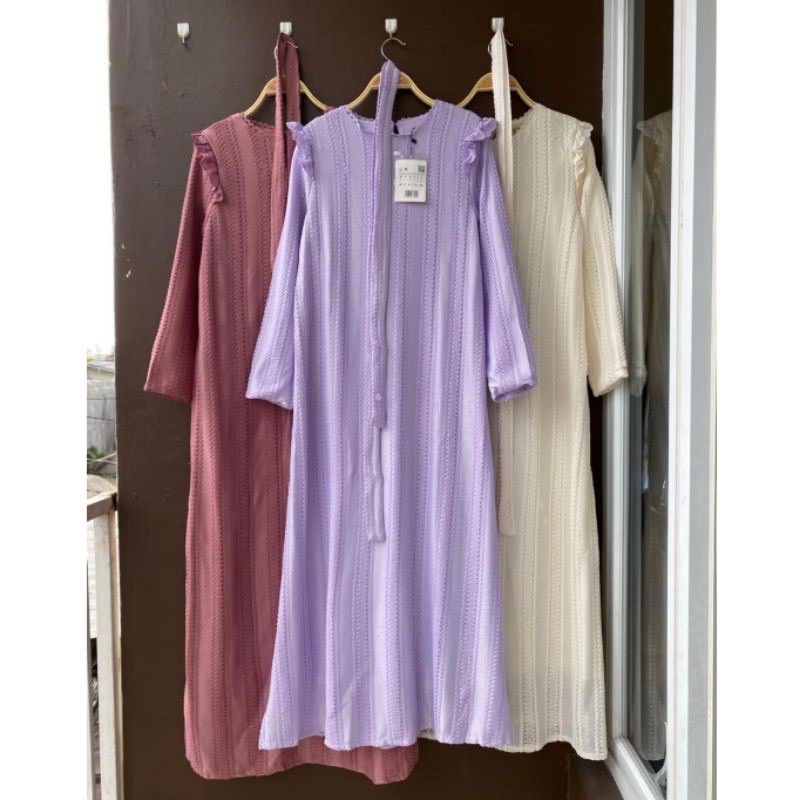 080 Dress rajut import/gamis rajut import/gamis import polos/gamis premium