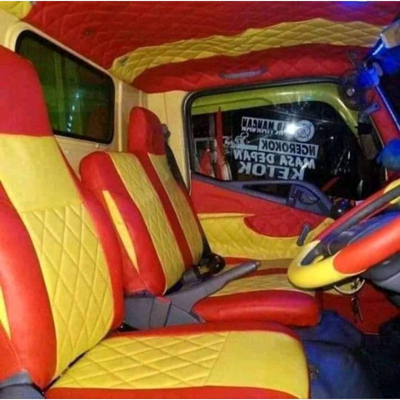 sarung jok mobil truck canter,cover jok truck canter,sarung jok mobil sofa,cover jok mobil ragasa hi