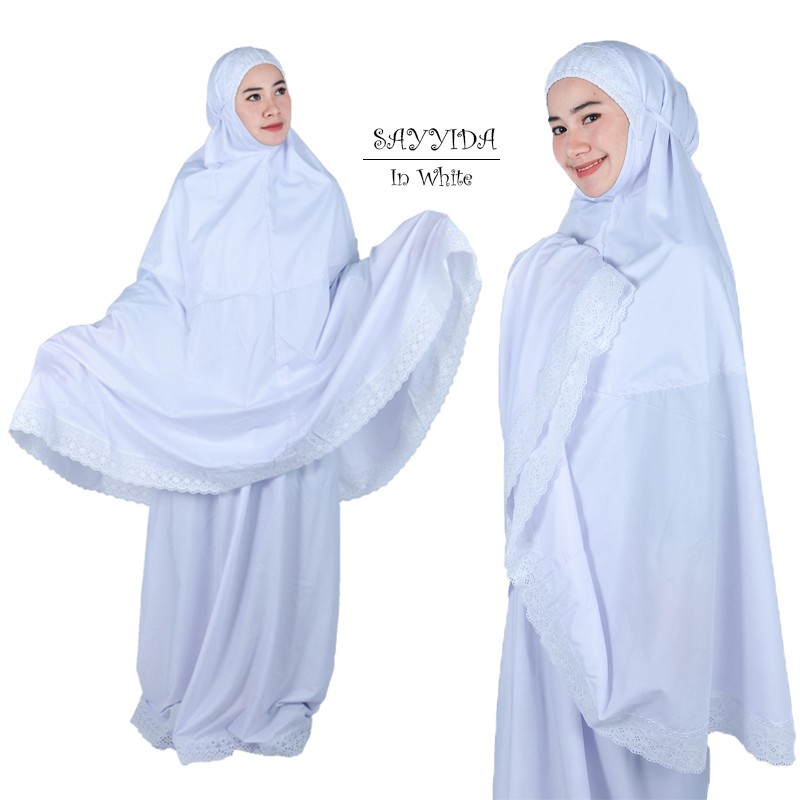 Mukena katun Putih