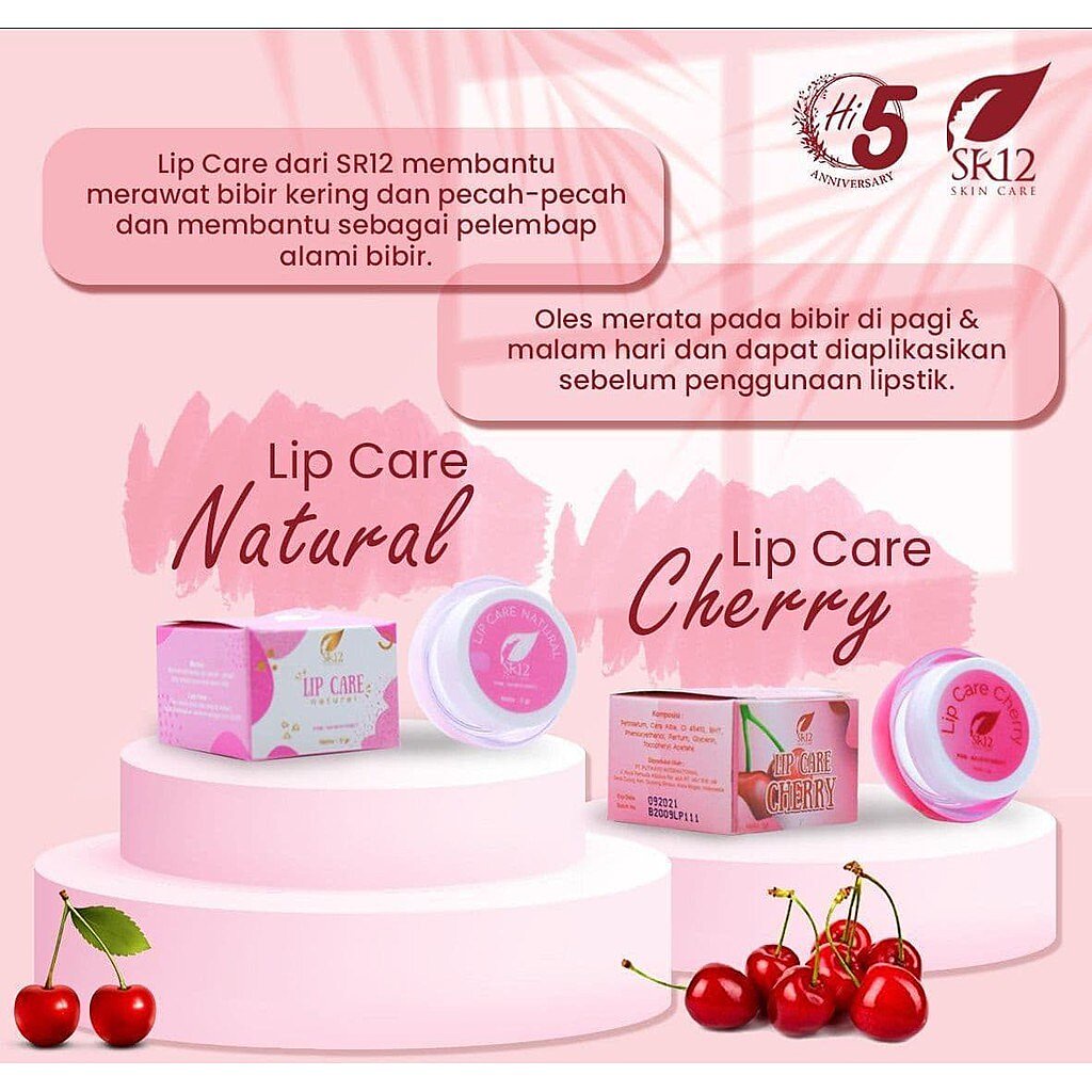 [ HERBAL] LIP CARE SR12 / LIP BALM / PELEMBAB BIBIR