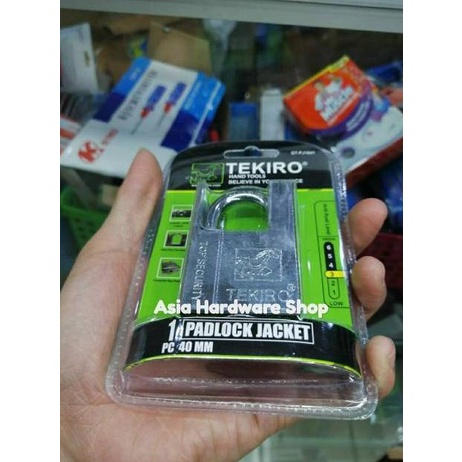 Tekiro Gembok 40 Mm Jaket Kunci Gembok Rumah Pagar 40Mm Padlock Jacket Tekiro