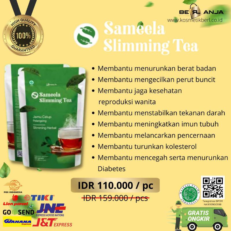 

TERLARIS SAMEELA SLIMMING TEA