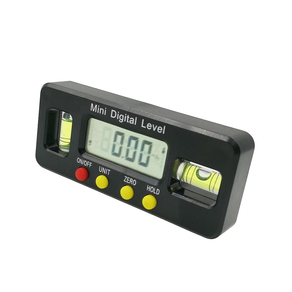 Mini Digital Protractor Angle Inclinometer Level Magnetic 100mm 360derajat