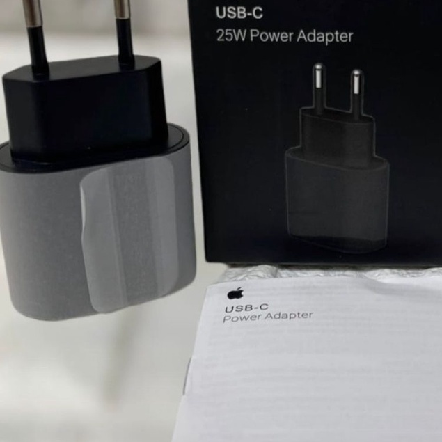 PROMO Charger Kepala Adaptor dan charger iPh 18W  USB C QC 3.0 Fast Charging BLACK EDITION SULTAN