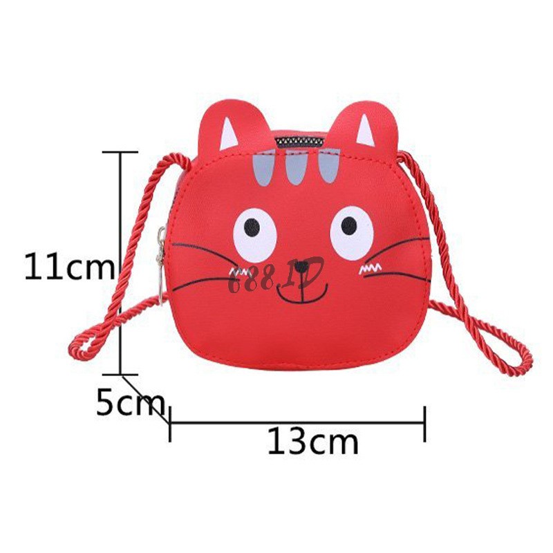 Tas Selempang Anak Sling Bag Mini Lucu Motif Karakter Untuk Anak Perempuan Laki Laki Unisex TSS 04