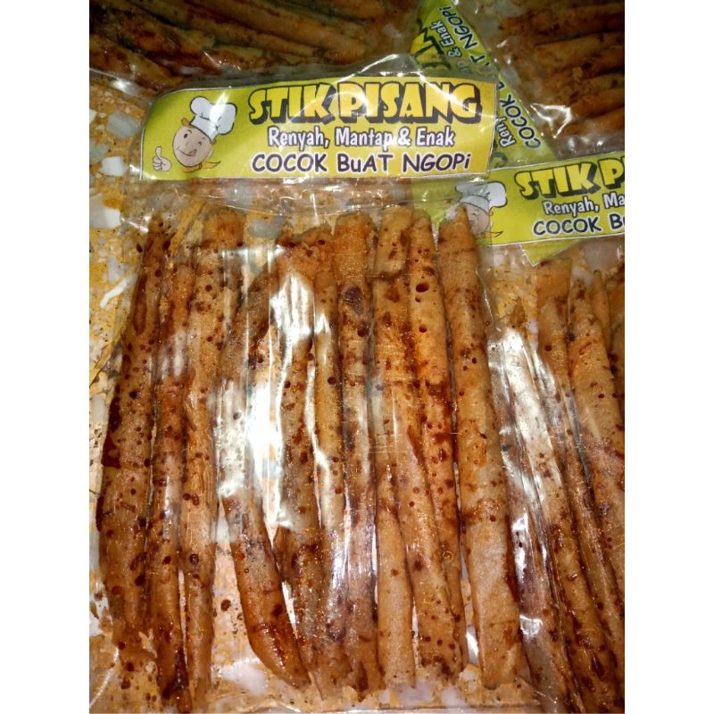 

Stik Pisang Manis/Pisang Coklat