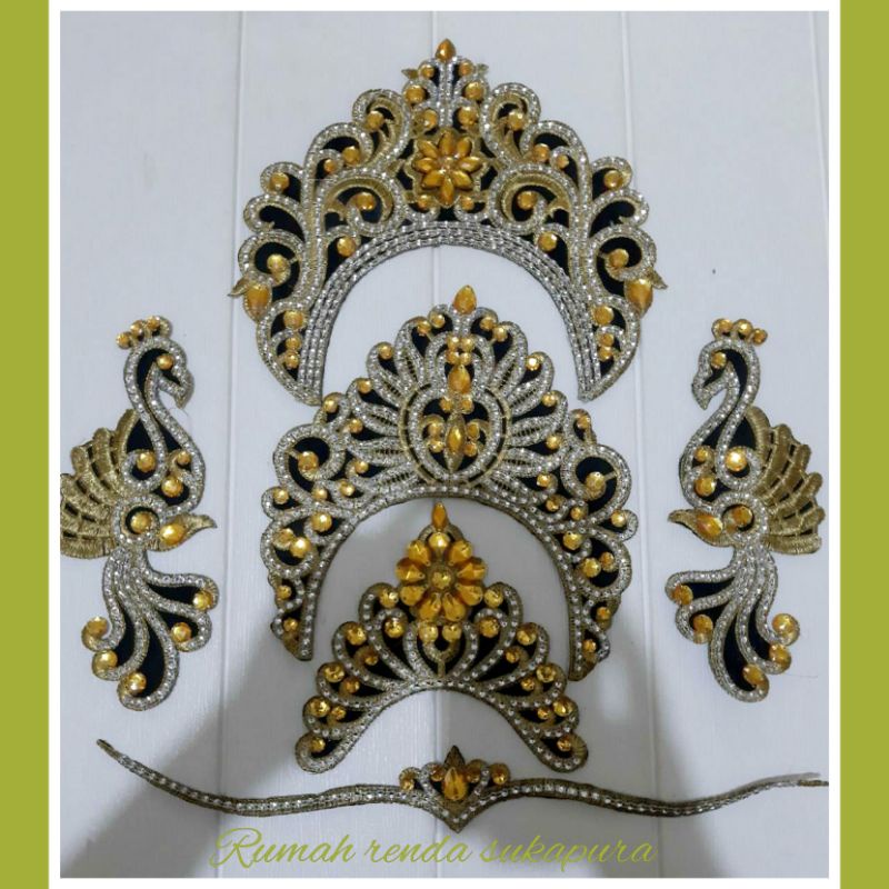 bordir siger murah / bordir siger merak / aksesoris tari