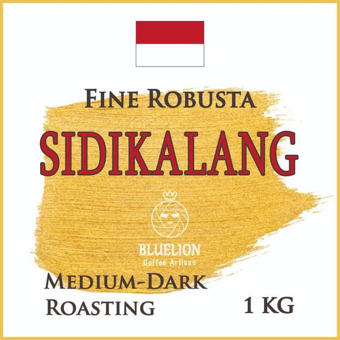 

1 Kg - Sidikalang - Fine Robusta Coffee - Kopi Bluelion - Bubuk Kasar Diskon