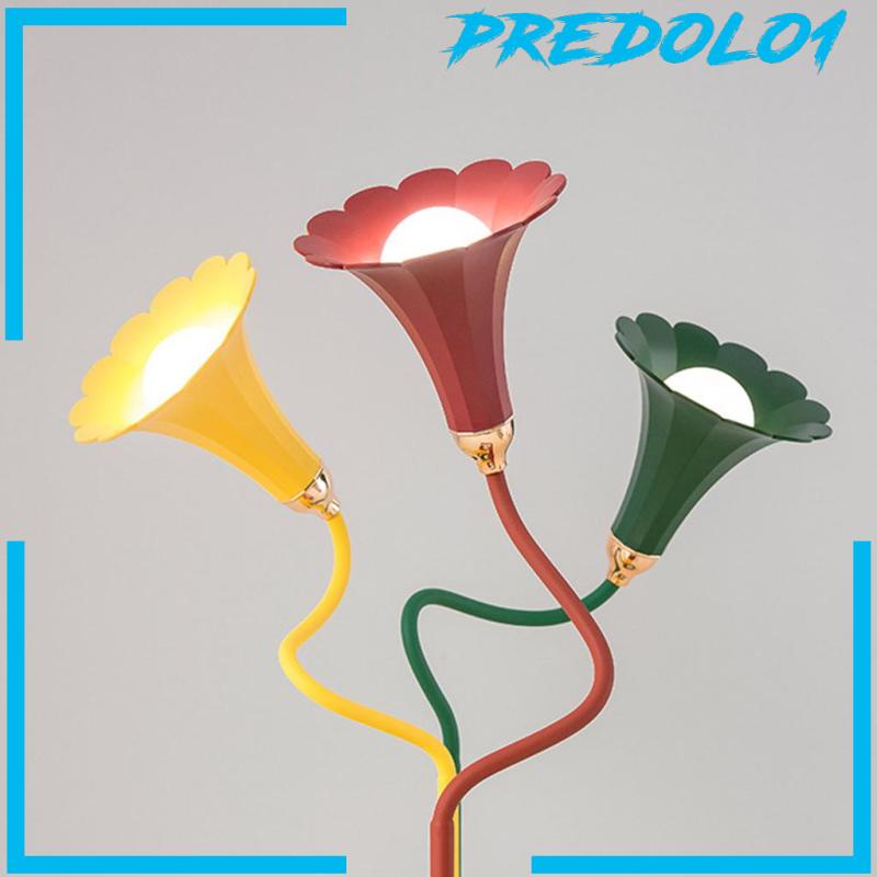 (Predolo1) Lampu Meja Led Kecerahan Adjustable Untuk Kamar Tidur