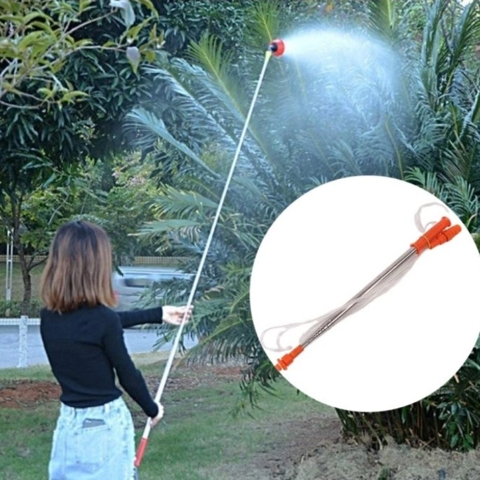 RB Stik sprayer 2.5meter elektrik sprayer stik telescopic bisa dipanjangin