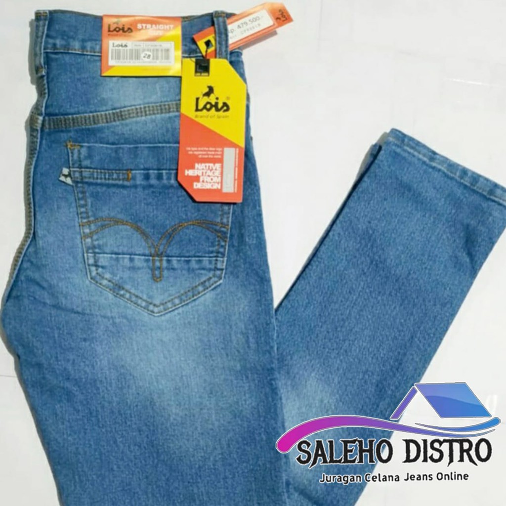  Celana  Panjang Jeans  Cowok  Pria  Slimfit Stretch 