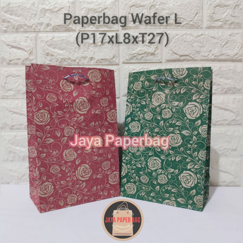 

Paperbag Wafer Size L Motif (17×8×27)