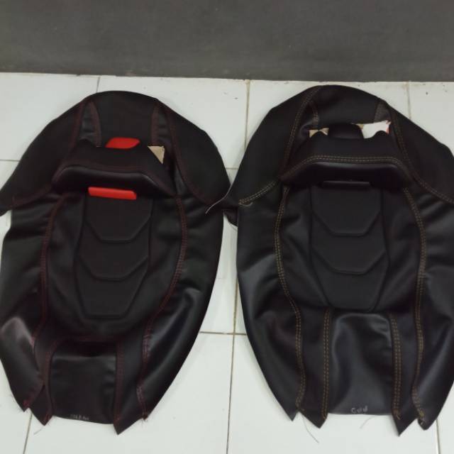 Kulit jok all new nmax 2020 kulit jok nmax lod 2019 2018 aksesoris motor nmax