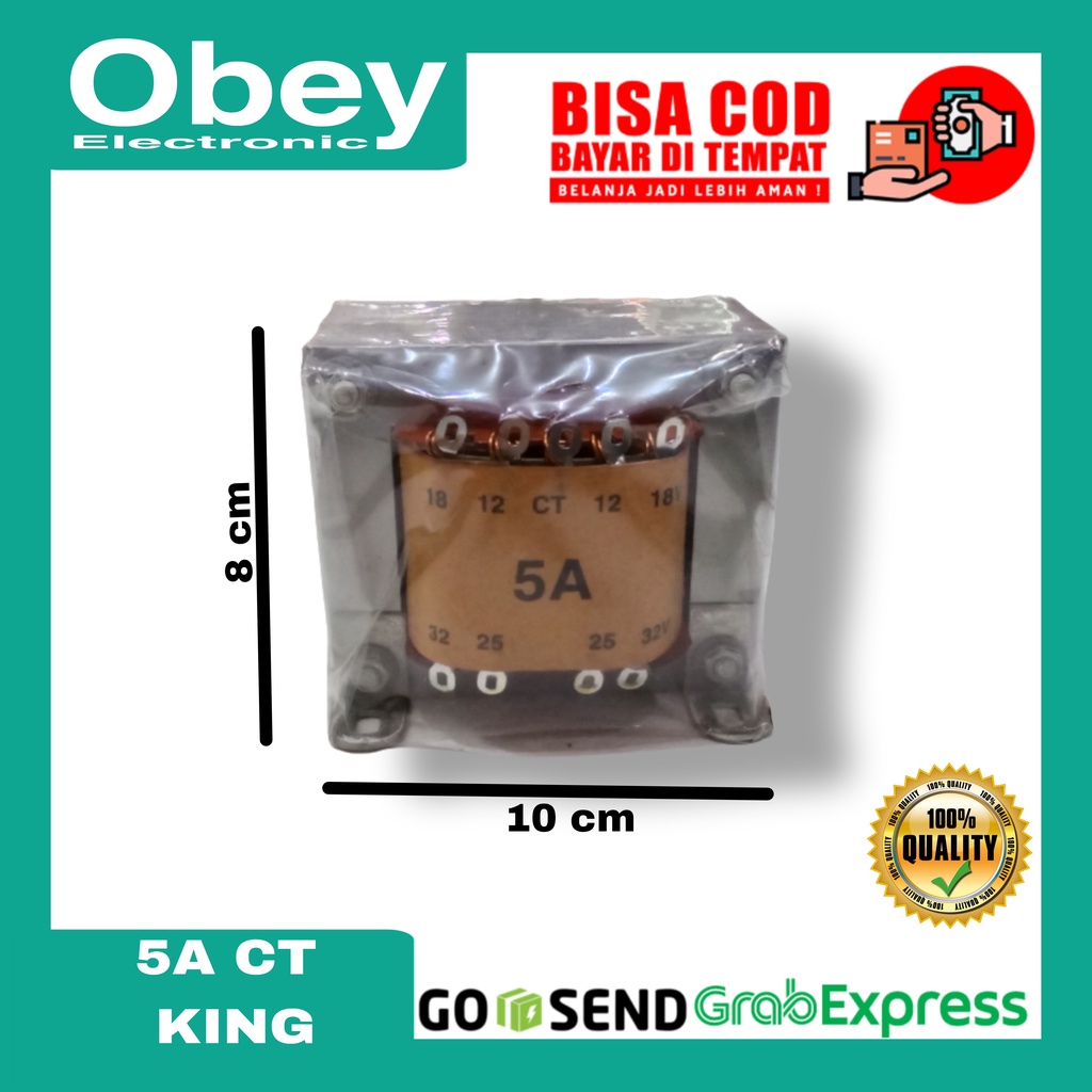 Trafo King 5A Ori CT King Murni