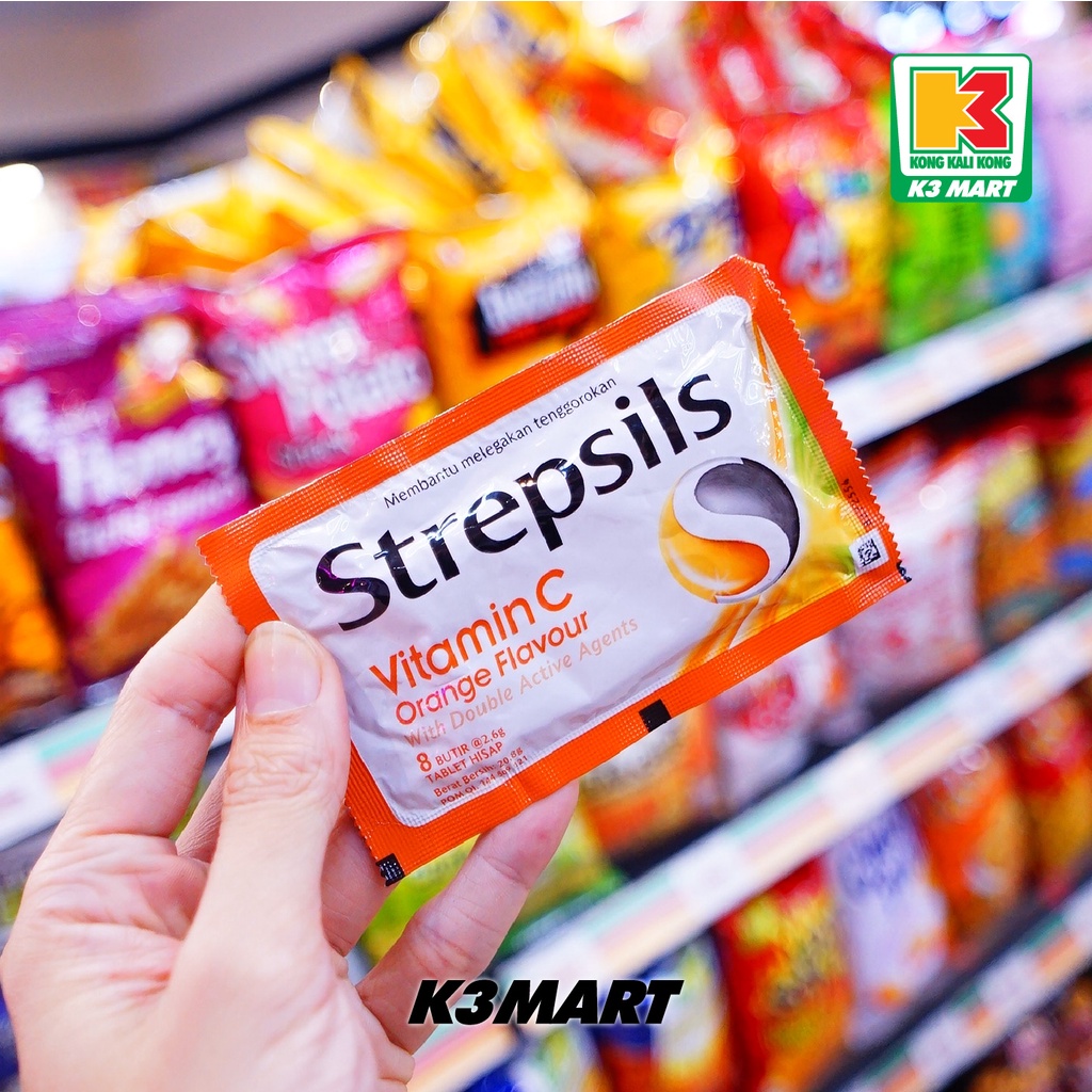 

Strepsils Orange Vitamin C 8s