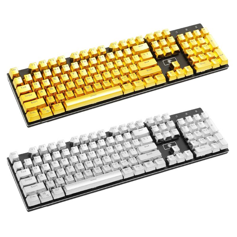 Vivi Keyboard Mekanik 104 Tombol Pbt Lapis Metal Untuk Cherry Mx