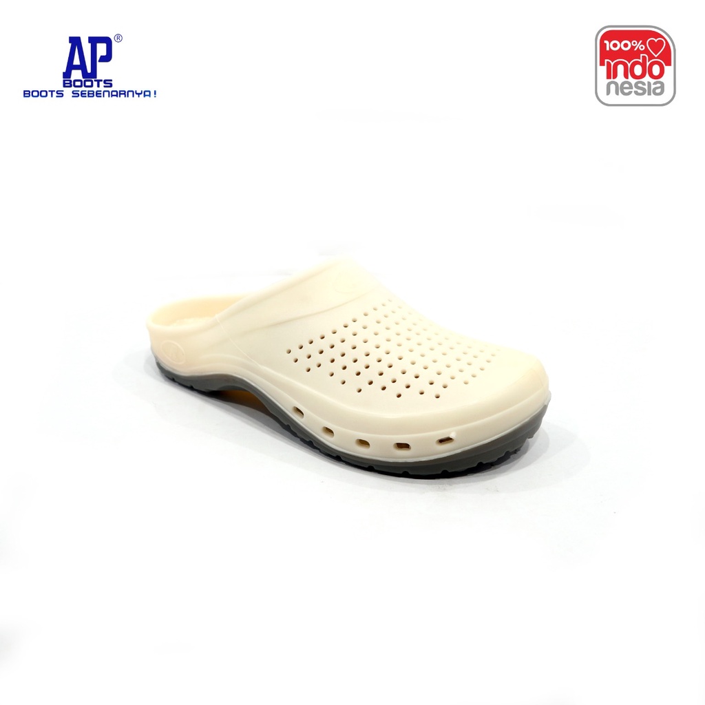 AP CLOGS WARNA 37-42 - SANDAL PRIA CASUAL SANDAL KARET -AP BOOTS