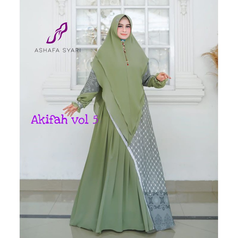 Gamis Akhifa Set Syari Vol5