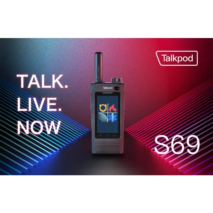 Talkpod S69 HT POC 4G Kamera Dpn Blkg Wifi Touchscreen GPS GSM Network