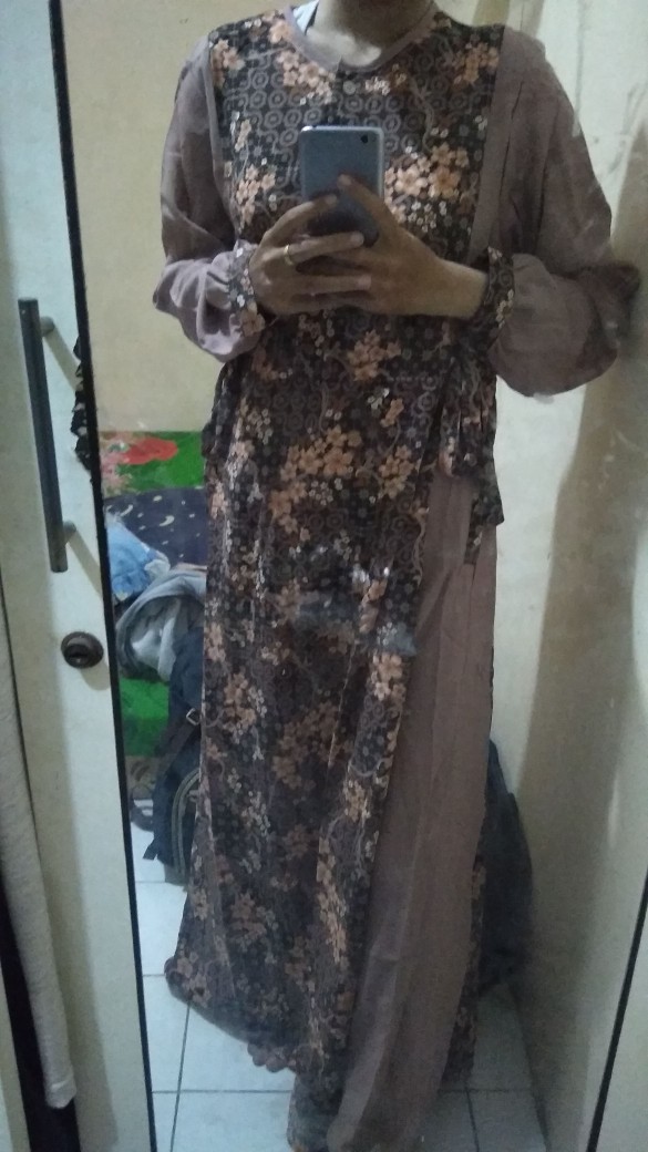 Ayudisa Dress Gamis Exclusive Printing Batik By Yasmeera