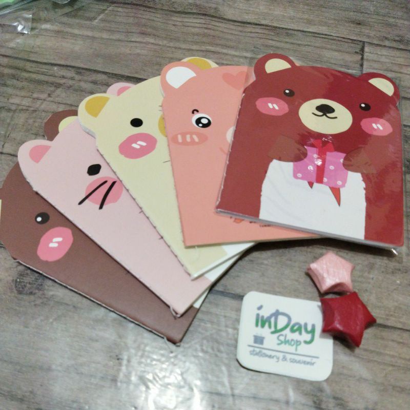 Notebook Karakter Kecil | INDAY SHOP