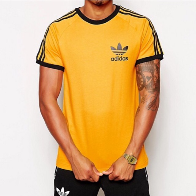 Kaos Adidas Retro California - Yellow