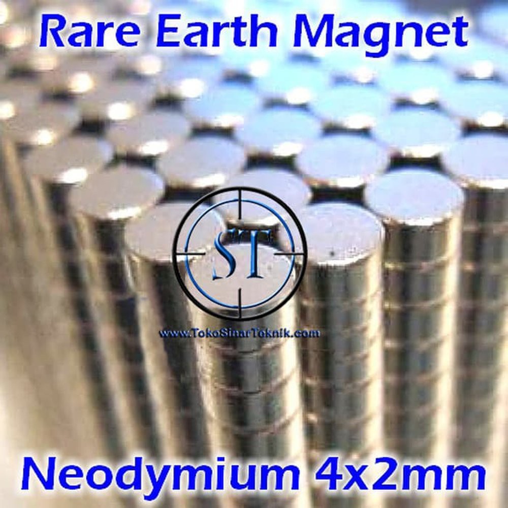Lihat Detail Strong Magnet Neodymium 4x2mm Silinder N52 Obral