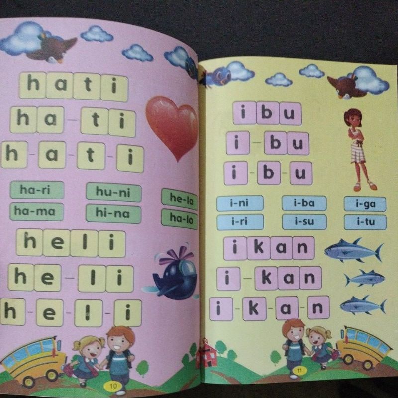 buku latihan mengeja kata 32 halaman (15x24cm)