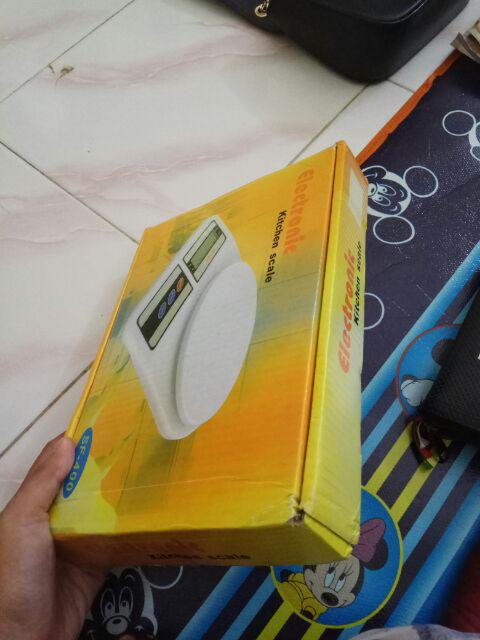 Timbangan Dapur Digital Chefio 10kg Oval / Timbangan Kue / Digital Scale