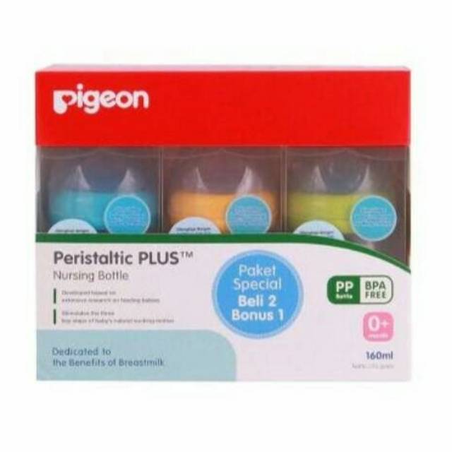 Pigeon Botol Peristaltik Wideneck 160 ml