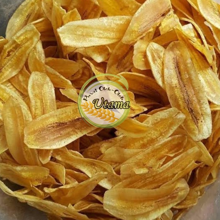 

Keripik Pisang Panjang asin 1 Bal / kripik pisang madu mentega / kripik enak