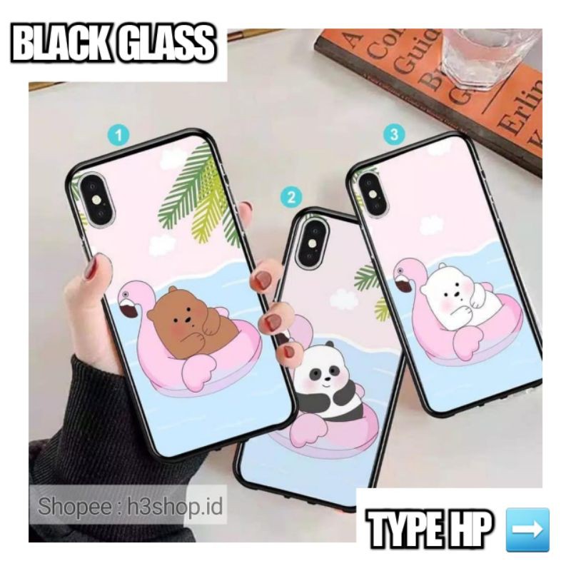 Case Casing Hp Oppo A53 A15 Redmi 9a 9c Poco X3 Vivo Y20 V20 Samsung a11 Case Panda Casing Panda Cas
