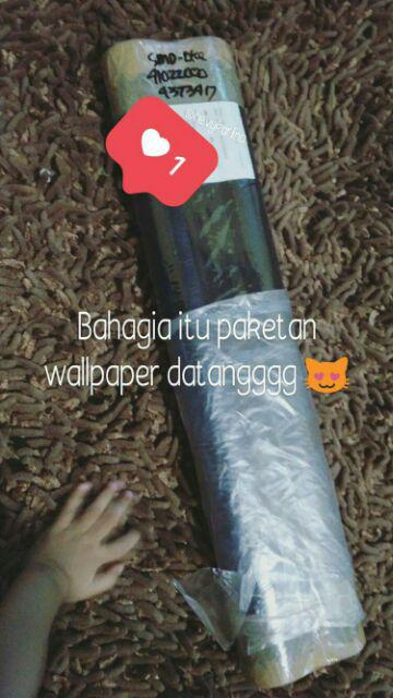 Wallpaper Sticker Premium 10m Batu Bata Putih / White Brick