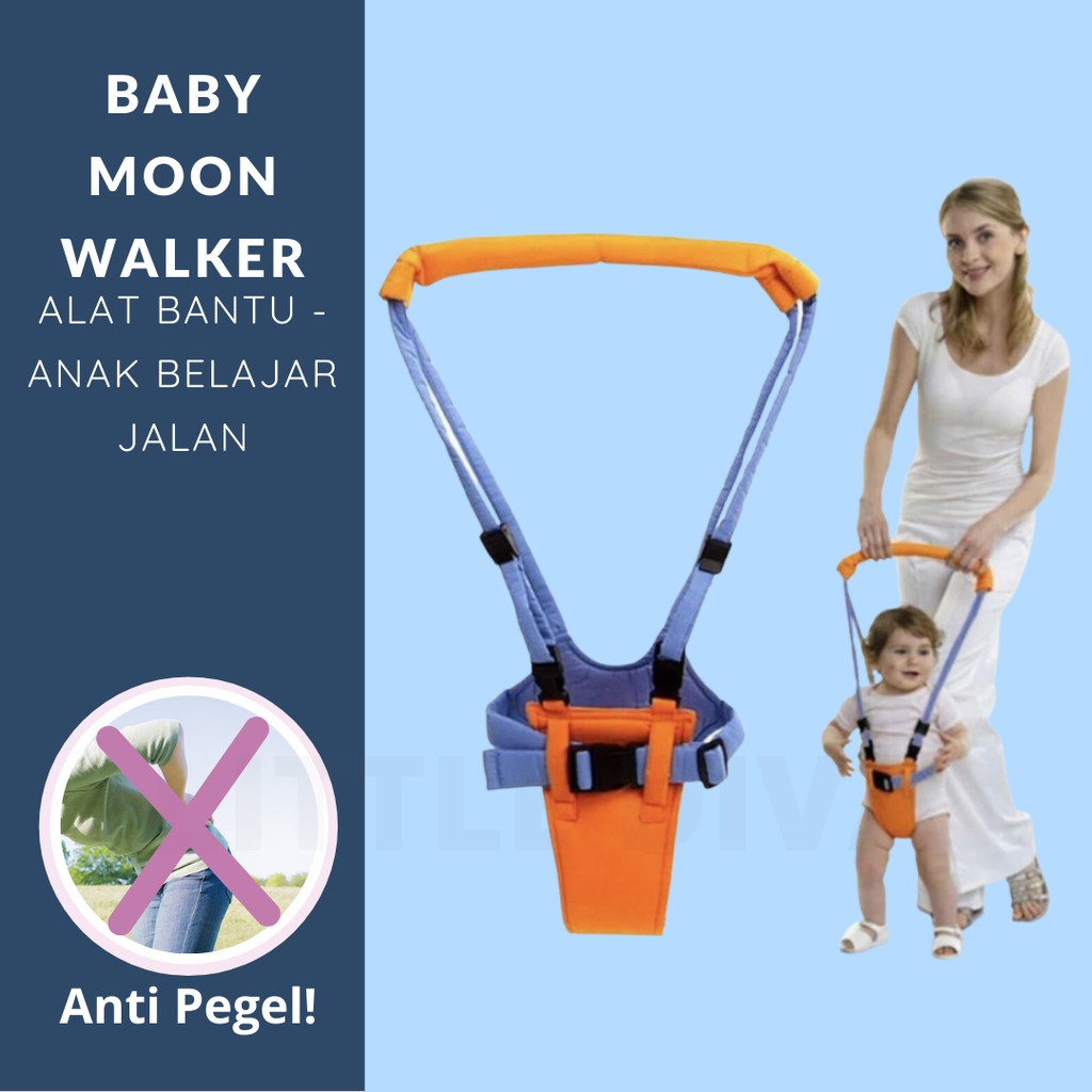 Alat Latihan Jalan Bayi Baby Walking Assistan Anti Pegal Baby Moon Walk Walker Assistant Harness chn